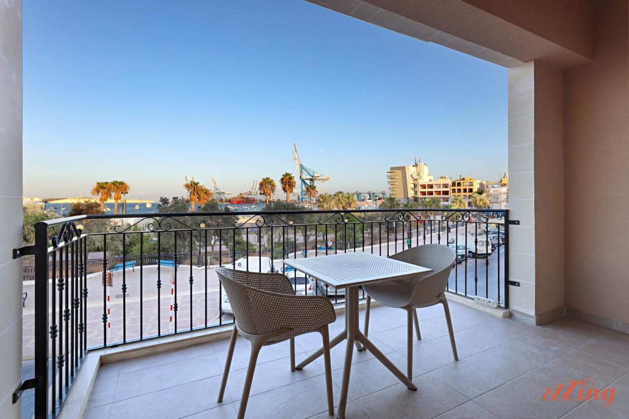 Gem Beachfront Apt With Amazing Bay And Sea Views Birzebbuga Luaran gambar