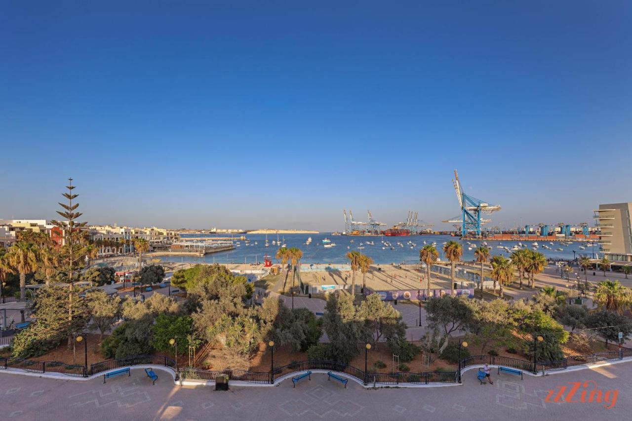 Gem Beachfront Apt With Amazing Bay And Sea Views Birzebbuga Luaran gambar